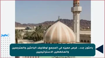 باحثون جدد.. فرص مميزة في المجمع لوظائف الباحثين والمترجمين والمخططين الاستراتيجيين